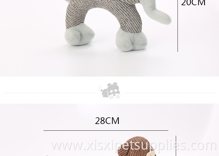 2019 wholesale Best selling plush stuffed squeaky toys pet toys for dog